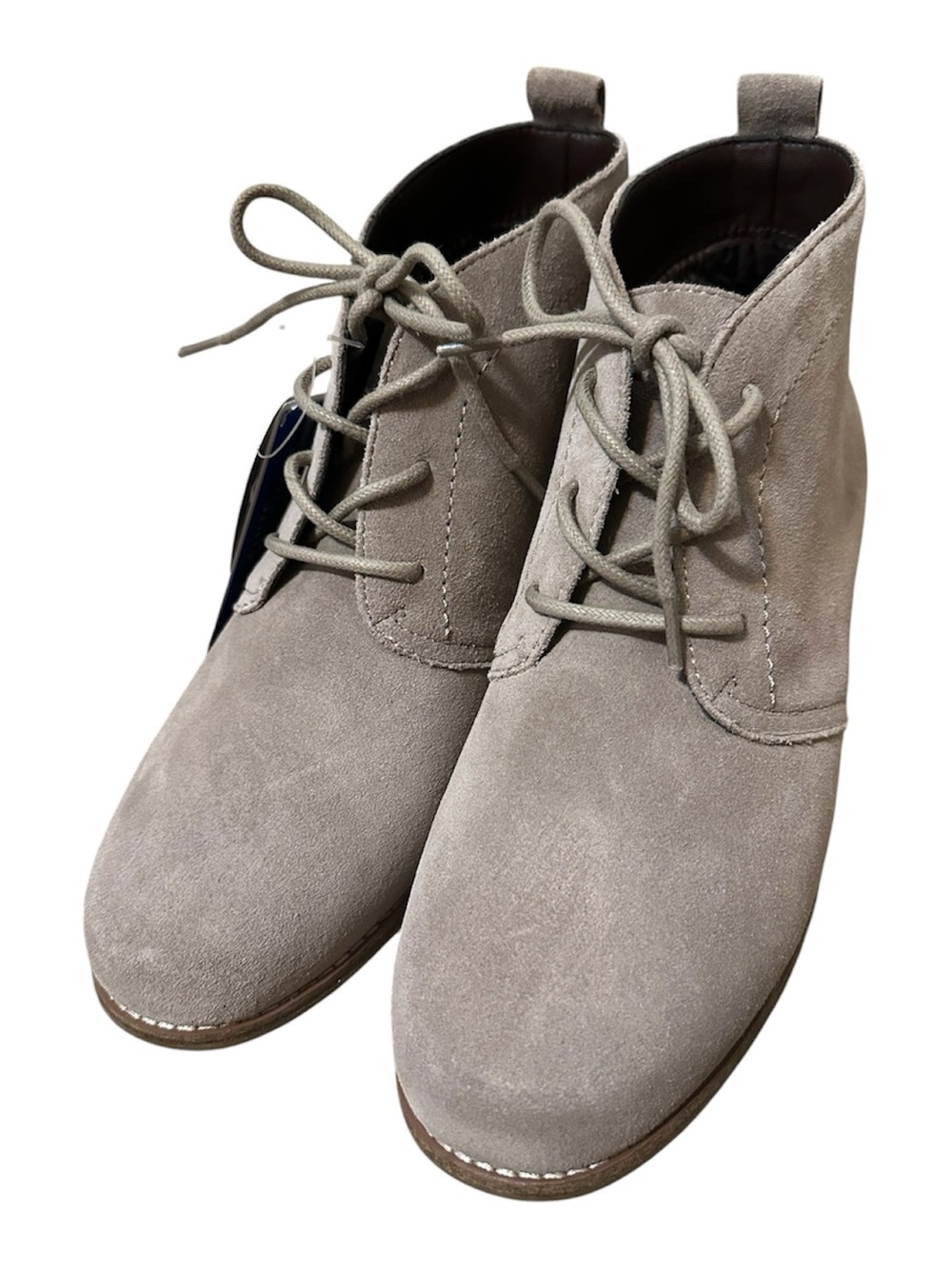 White Mountain suede ankle booties